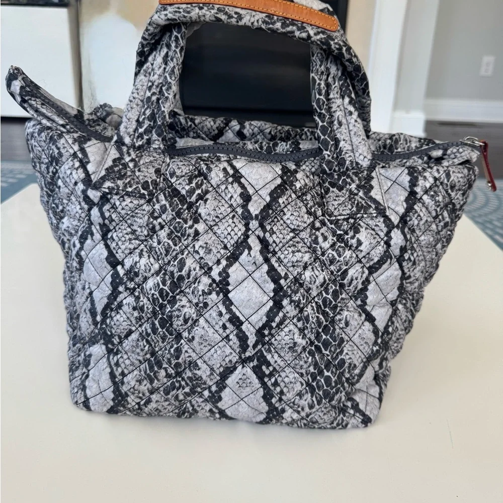MZ Wallace Gray Snake Print - Picture 2 of 13